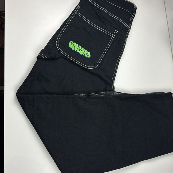 Empyre Women's Tori Black Carpenter Skate Pants size 10 - Picture 5 of 15